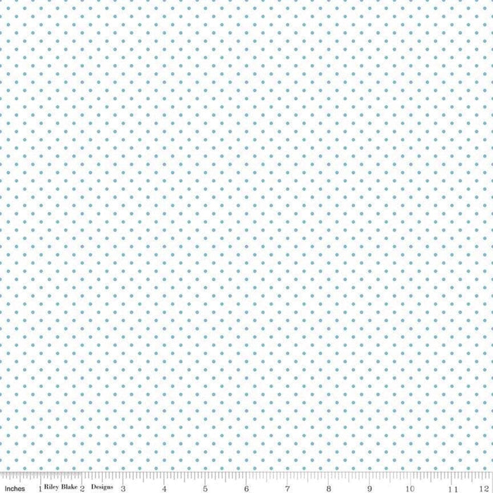 Swiss Dot - per yard - Riley Blake - Swiss Dot Clover - basics - tonals, blenders - C670-CLOVER