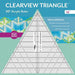 Clearview Triangle 12in 60 Degree Ruler-Buttons, Notions & Misc-RebsFabStash