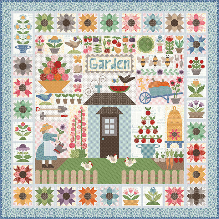 Calico Garden Quilt - by Lori Holt of Bee in My Bonnet - Riley Blake Designs 