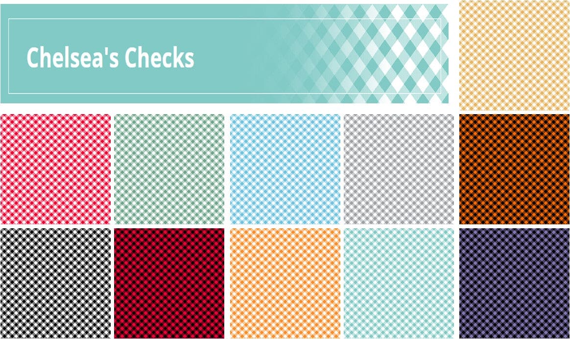 plaid, checkered, chelsea's checks, henry glass