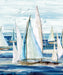 Sail Away - Sail Boats - By Deborah Edwards and Melanie Samra for Northcott - Digital Print - RebsFabStash