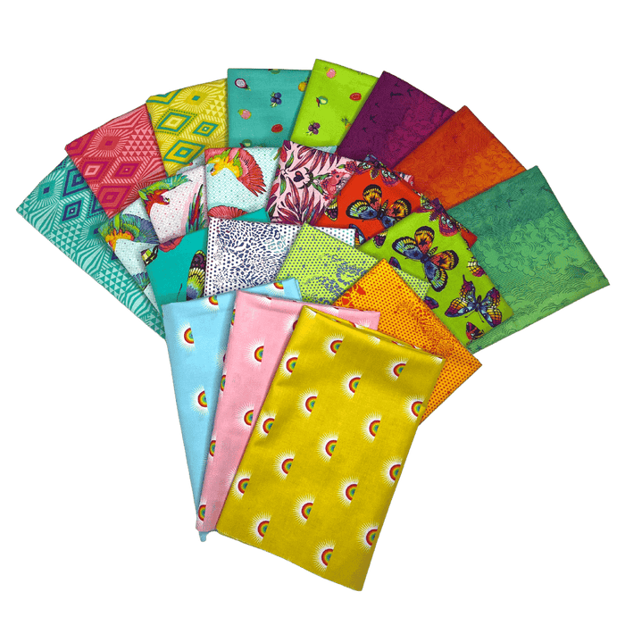 Daydreamer - PROMO Fat Quarter Bundle - (21) 18" x 21" Pieces - by Tula Pink for Free Spirit Fabrics