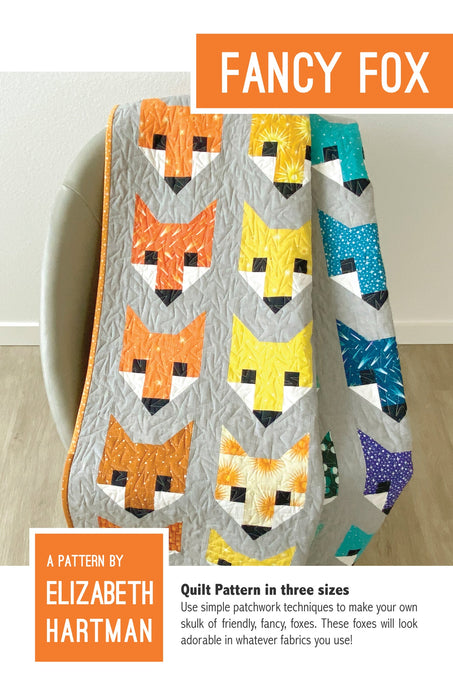 elizabeth hartman quilt pattern - fox quilt pattern