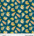 NEW! Feathered Fiesta - Feathers - Per Yard - by Eulalia Mejia - P&B Textiles - Multi - FFIE 04578 MU-Yardage - on the bolt-RebsFabStash