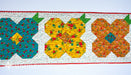 May Flowers Bed Runner Indigo Gardens by Heather Peterson for Riley Blake