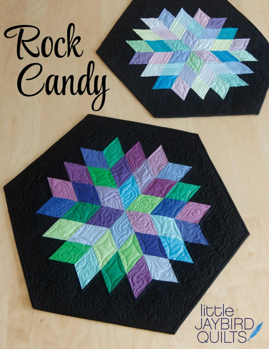 Rock Candy - Quilt PATTERN - Mini Pattern - by Julie Herman of Jaybird Quilts - 20.5" x 23" - JBQ 135