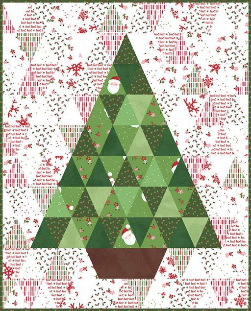 O'Christmas Tree Box KIT - uses Holly Holiday by Christopher Thompson - pattern by Amanda Castor - Riley Blake Designs-Quilt Kits & PODS-RebsFabStash