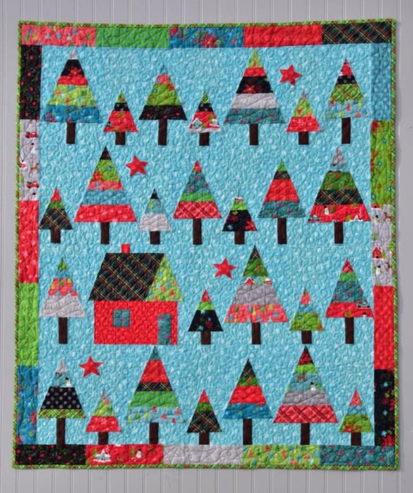 Let It Snow - Quilt KIT - By Heather Peterson for Anka's Treasures - Snowed In fabric by Heather Peterson - Riley Blake - Winter
