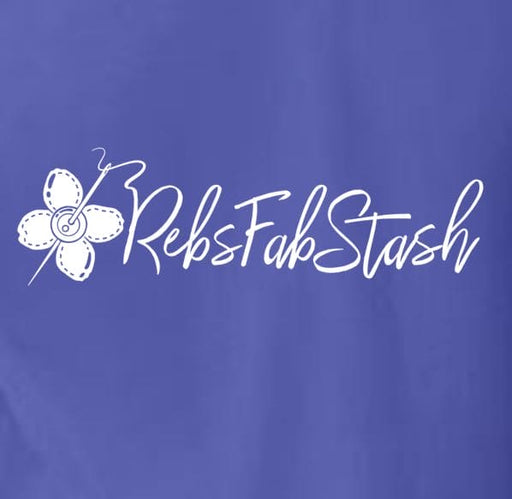 RebsFabStash Logo Short Sleeved T-Shirt - XXL - Clothing - Gildan - Heavy Cotton - Many Color Options - Unisex Size 2XLarge-T-Shirt-RebsFabStash