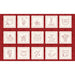 Summertime - Summertime Blocks PANEL! - Per 27" x 43" Panel - by Robin Kingsley for Maywood Studio - Red - MAS10351 R-Panel-RebsFabStash