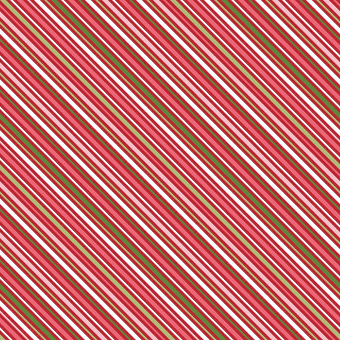 Cup of Cheer - Peppermint Stripe - Per Yard - by Kim Christopherson of Kimberbell - Maywood - Winter, Stripe - Red/Green - MAS10208-RG-Yardage - on the bolt-RebsFabStash