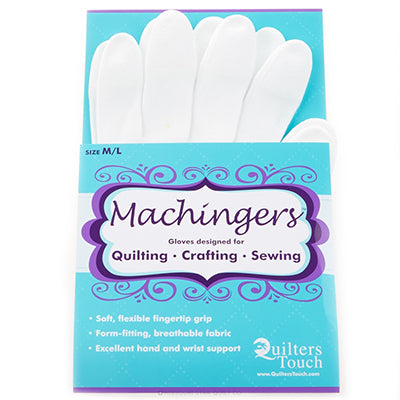 Machingers - Quilter's Touch - available in sizes XS, S/M, M/L and XL