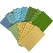 Oh Happy Day! - PROMO Fat Quarter Bundle - Blue, Green & Yellow - (11) 18" x 21" pieces - by Sandy Gervais - Riley Blake Designs-Fat Quarters/F8s/Bundles-RebsFabStash