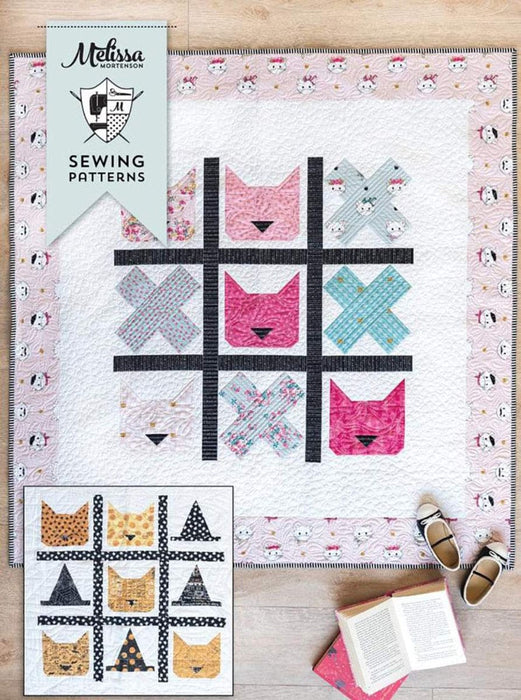 Tic Tac Cat - Quilt KIT - by Melissa Mortenson for Riley Blake Designs - Spooky Hollow Fabrics - Halloween