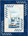 Panel Panache - PATTERN - Designed by Patti Carey of Patti's Patchwork - Uses Sail Away by Northcott - 3 Quilt Options in 1 Pattern - Indigo, White, and Blue - RebsFabStash