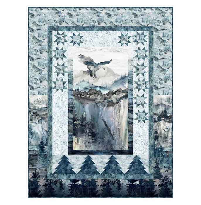 NEW! Beneath The Stars - Quilt KIT - By Karen Bailik of The Fabric Addict - Features 'Soar' from Northcott-Quilt Kits & PODS-RebsFabStash