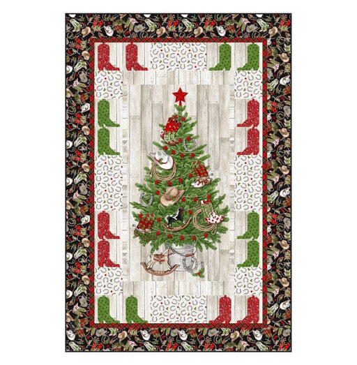 Howdy Christmas - Quilt PATTERN - by Diane McGregor for Castilleja Cotton - Fabric by Deborah Edwards for Northcott - RebsFabStash