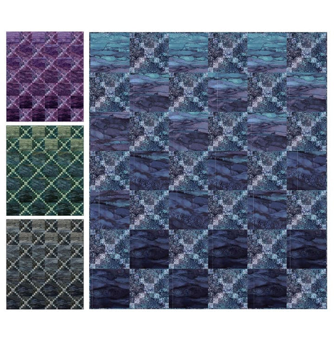 Ombre Bliss - Quilt PATTERN - Tiffany Hayes - Needle in a Hayes Stack - features Bliss Ombre Ensemble by Northcott - PTN2935