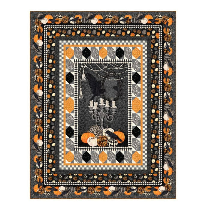 Night of the Ravens - QUILT PATTERN - by Matthew Pridemore - Features Candelabra Fabric by Northcott - PTN2955