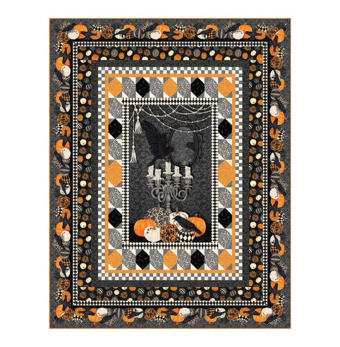 Night of the Ravens - QUILT KIT - by Matthew Pridemore - Features Candelabra Fabric by Northcott - RebsFabStash