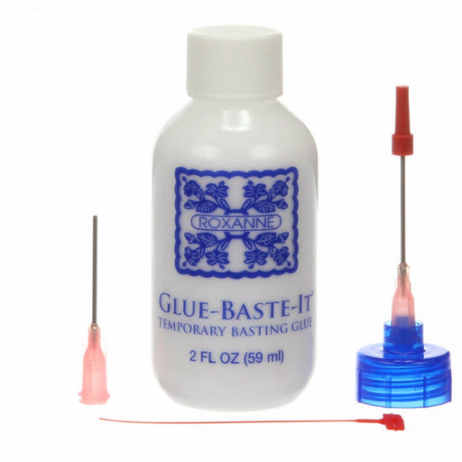 Roxanne Glue - Baste It - Colonial Needle - Basting Glue - 2 oz - 2 syringe tips - RXGL2-Buttons, Notions & Misc-RebsFabStash