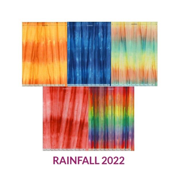 Rainfall Batik - Sunset - Ombre - Per Yard - Anthology - Specialty Batik Collection - 861Q-2-SUNSET
