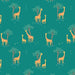NEW! Safari Days - Giraffes- Per Yard - by Kate J Jones for Dashwood Studio - Teal - SAFA-2159-Yardage - on the bolt-RebsFabStash