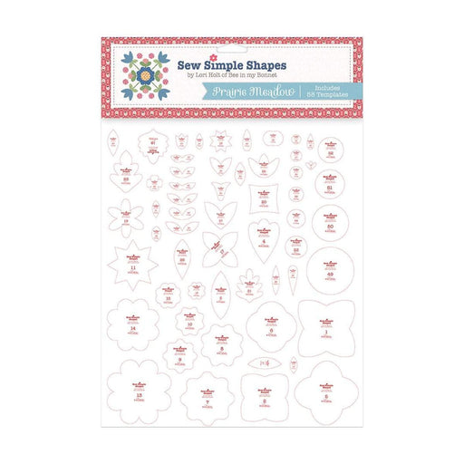 AVAILABLE NOW! Prairie Meadow Sew Simple Shapes Templates - by Lori Holt of Bee in my Bonnet for Riley Blake Designs-Buttons, Notions & Misc-RebsFabStash