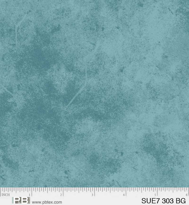 Suedes - Per Yard - P&B Textiles - tonal, blender - White on White - SUE7-00303-EW