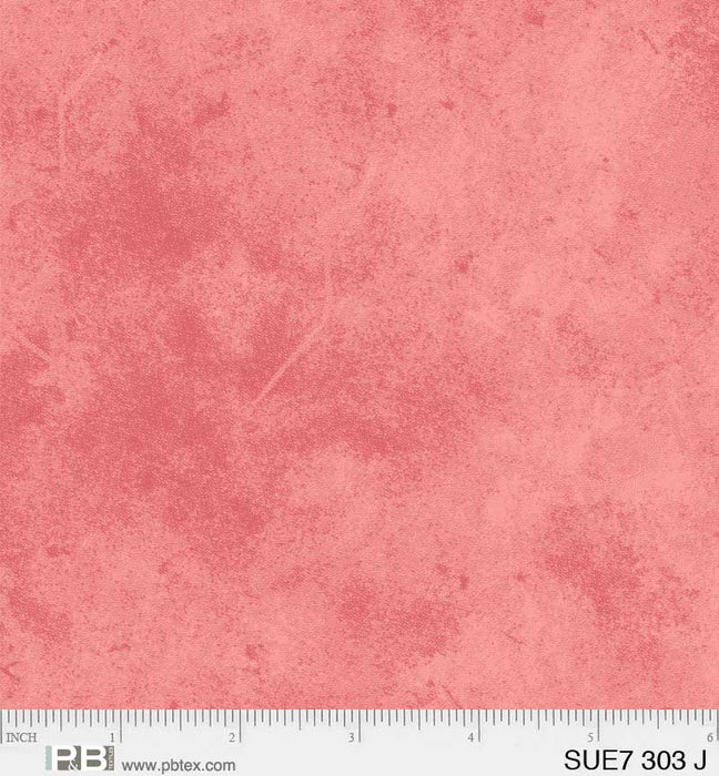 Suedes - Per Yard - P&B Textiles - tonal, blender - White on White - SUE7-00303-EW