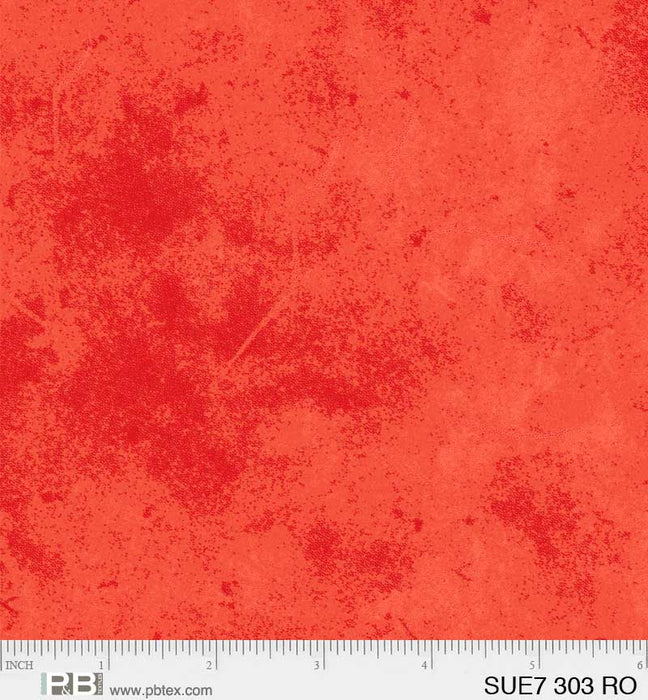 Suedes - Per Yard - P&B Textiles - tonal, blender - White on White - SUE7-00303-EW