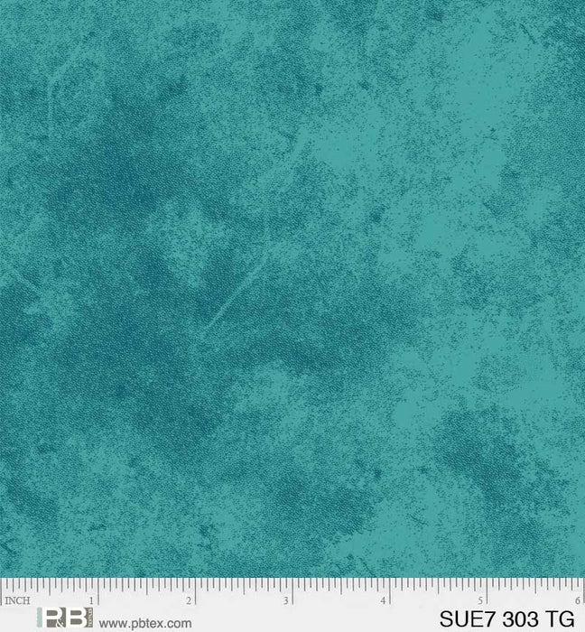Suedes - Per Yard - P&B Textiles - tonal, blender - White on White - SUE7-00303-EW