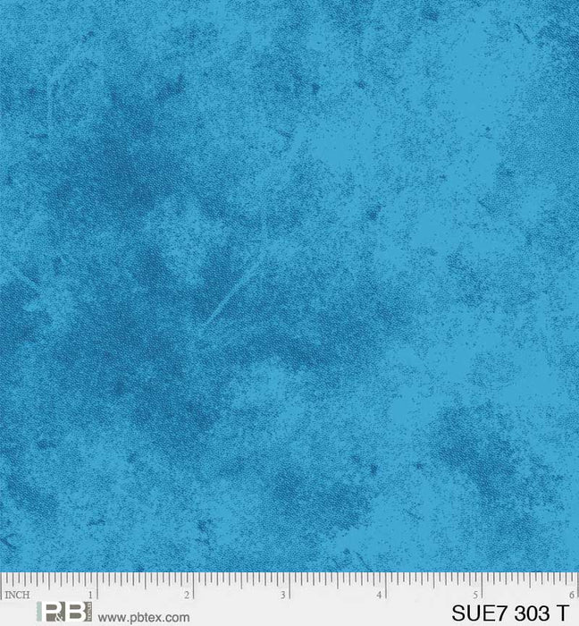 Suedes - Per Yard - P&B Textiles - tonal, blender - White on White - SUE7-00303-EW