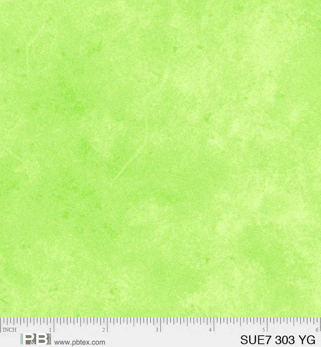 Suedes - Per Yard - P&B Textiles - tonal, blender - White on White - SUE7-00303-EW