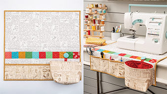 Sewing Machine Organizer Pad - PATTERN - by Chris Malone for Exclusively Annie's Sewing