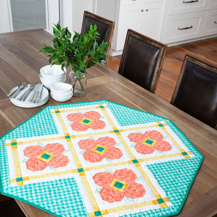 Riley Blake Quilt Project Of The Month Kit - Table Topper, December Design, DIY Quilting