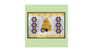 Busy Bees Placemat Kit - Machine Embroidery - Makes 4 Placemats - Bees-Quilt Kits & PODS-RebsFabStash