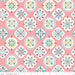Stitch Fabric Collection Pink Medallion by Lori Holt at RebsFabStash