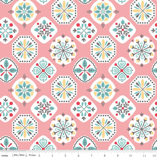 My Happy Place backing kit WB10940 - 2.5 yards, 108" Wide Back - Lori Holt of Bee in My Bonnet - Riley Blake Designs - CORAL, GRAY, or COTTAGE-Yardage - on the bolt-RebsFabStash