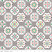 Gray Floral Medallions Stitch Fabric Collection by Lori Holt at RebFabStash