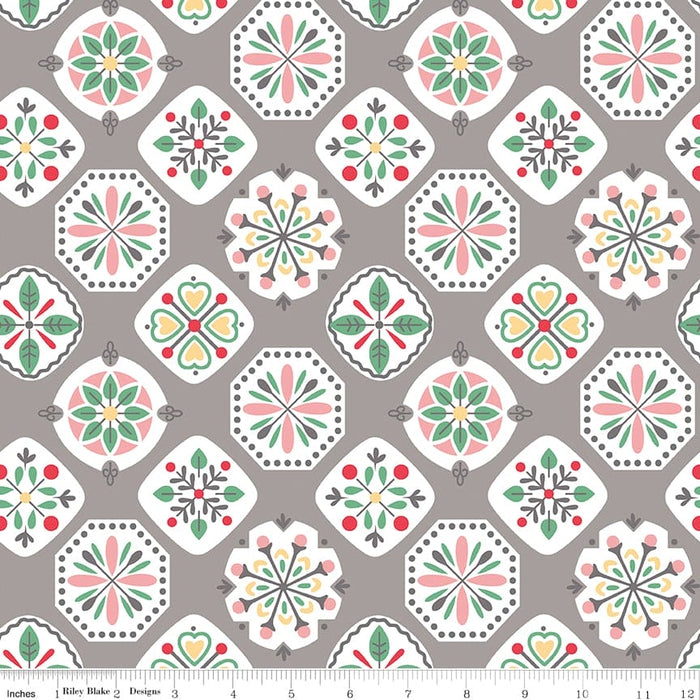 Stitch Fabric Collection by Lori Holt - 108" Wide Back - REMNANT - Riley Blake Designs - WB10940-COTTAGE