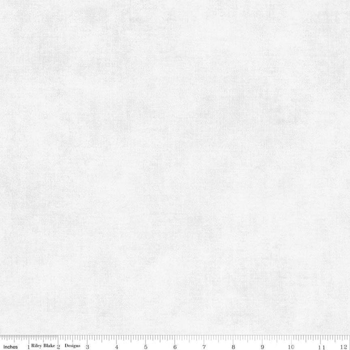 Shades! - 108” Wide Back! - REMNANT - Quilt Back Fabric - Riley Blake - 108" wide - White On White - WB200 SNOW-All or Nothing- Remnants-RebsFabStash