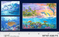 Weekend In Paradise - Block Panel - Per Panel - By Abraham Hunter for P&B Textiles - 24" x 43" PANEL - Ocean, Sea, Water - WPAR 4580 PA-Panels-RebsFabStash