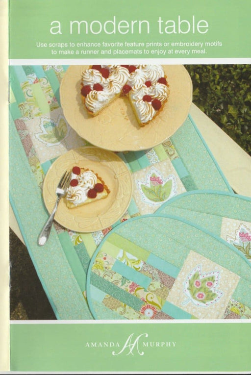 A Modern Table - Pattern - Amanda Murphy Designs - RebsFabStash