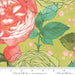 Abby Rose Rayon - by the yard - by Robin Pickens - Moda - Rayon Cabbage Rose Greenery - 48670 14R - RebsFabStash