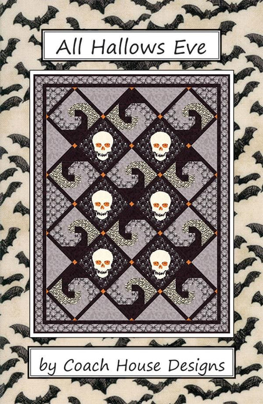All Hallows Eve - Pattern - by Coach House Designs - Barbara Cherniwchan - Eerily Elegant fabric line for Moda - RebsFabStash