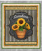 Always Face the Sunshine - per yard - Dan Morris for QT Fabrics - Large Sunflowers on Black - 27844 J - RebsFabStash