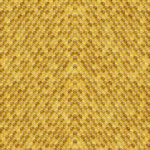 Always Face the Sunshine - per yard - Dan Morris for QT Fabrics - Yellow Honeycomb - 27849 S - RebsFabStash