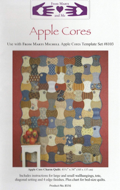 Apple Cores - Pattern by Marti Michell - RebsFabStash