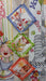 Apronettes -per yd - Loralie Harris Designs - Kitchen Stripe - multi colored stripe on white - RebsFabStash